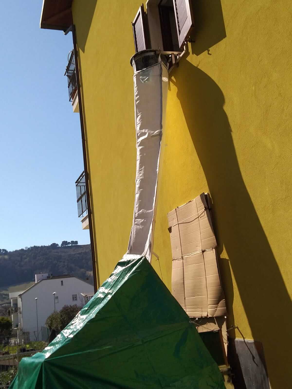 Schuttrutsche Schuttrutsche