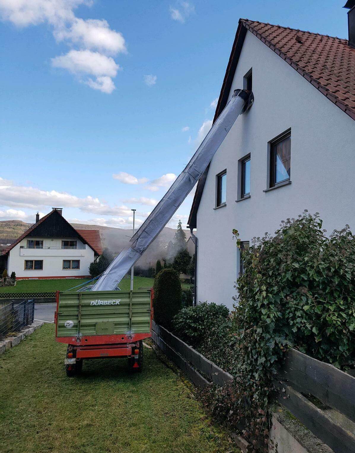 Schuttrutsche 2 kopie Schuttrutsche
