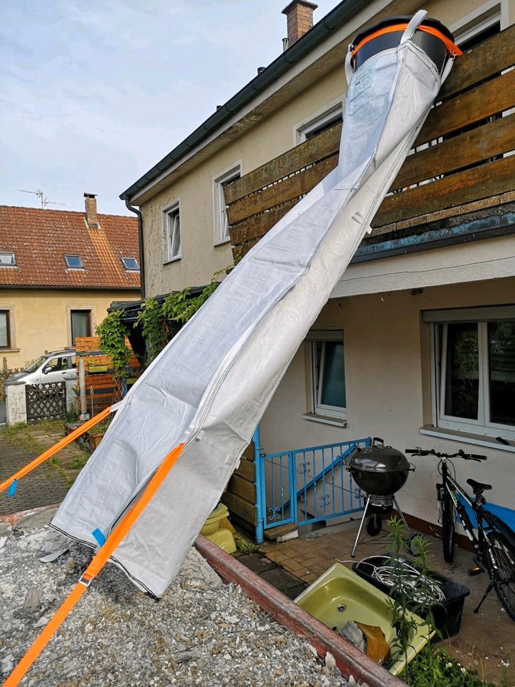 Schuttrutsche mieten Schuttrutsche mieten
